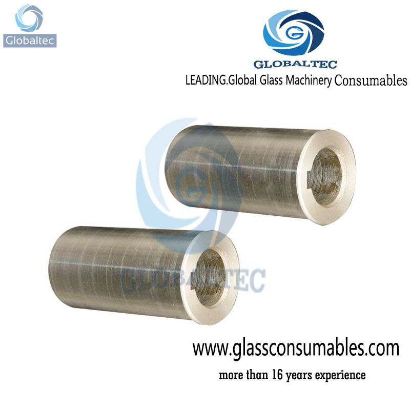 Straight edge machine connecting sleeve