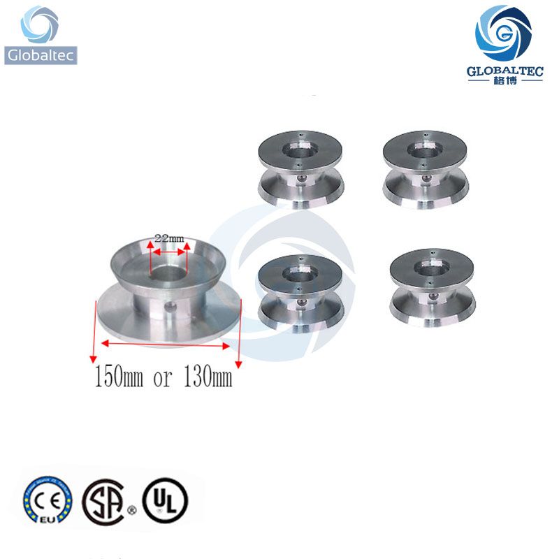 Aluminum seat for grinding wheel of double side machine