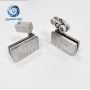 304 Stainless Steel Folding Door Accessories Frameless Glass Partition Hardware Accessories