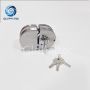 304 Stainless Steel Glass Door Lock Push-Pull Double Office Free Punch